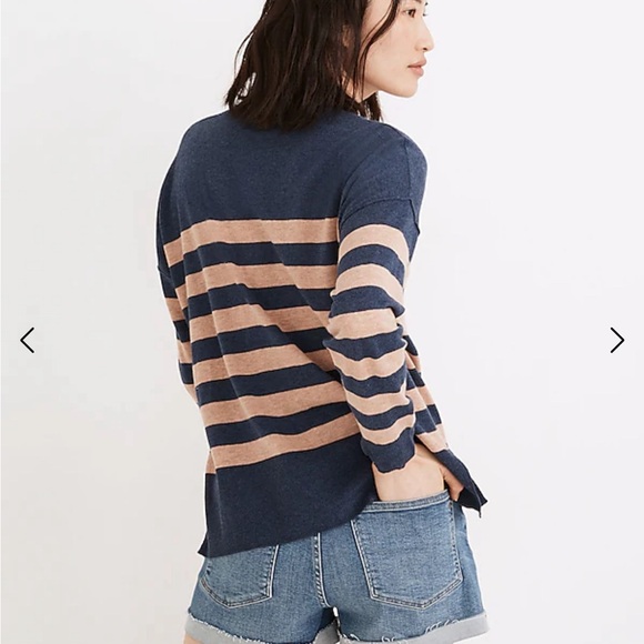 Madewell Light Weight Pocket PullOver Sweater - Picture 3 of 8